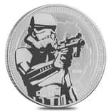 2018 1 oz Niue Silver $2 Star Wars Stormtrooper BU