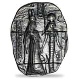 2 oz Egyptian Goddesses Hand Poured Silver Relic Bar