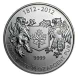 War of 1812 3/4 oz .9999 Fine Silver Coin Brilliant Uncirculated
