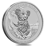 2015 1 Kilo Silver Australian Koala Perth Mint .999 Fine In Cap