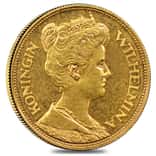 1912 Netherlands 5 Gulden Wilhelmina Gold Coin AGW .0972 oz - Ex Jewelry