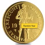 Netherlands 1 Ducat Proof/Unc Gold Coin AGW .1104 oz (Random Year)