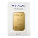 50 gram Metalor Gold Bar .9999 Fine (In Assay)