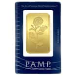 50 Gram PAMP Suisse Rosa Gold Bar .9999 Fine (in Assay)