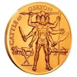 1 oz Hercules Tenth Labor - Cattle of Geryon Copper Round