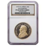 1979 1 oz Proof South African Krugerrand Fine Gold Coin NGC PF 68 UCAM