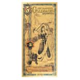 5 New Hampshire Goldback 1/200 oz 24K Gold Foil Aurum Note