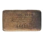 5 oz Engelhard Cast Silver Bar .999+ Fine (6th Series)