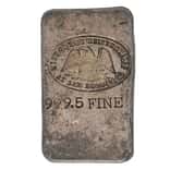 6.11 oz US Mint San Francisco Poured Silver Bar (No Serial Number)