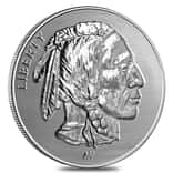 1 oz Asahi Buffalo Design Reverse Proof Silver Round .999 Fine