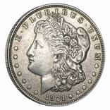 1921 Morgan Silver Dollar VG-XF