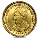 1904 Gold $1.00 Lewis & Clark AU