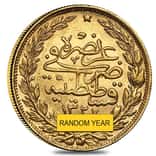 Turkey Gold 100 Kurush (Scruffy, Random Year)