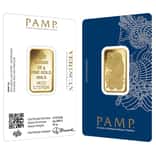 20 Gram Gold Bar PAMP Suisse Lady Fortuna Veriscan .9999 Fine (in Assay)