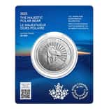 2025 Canada 1 oz The Majestic Polar Bear Silver Coin