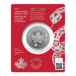 2025 Canada 1 oz Treasured Silver Maple Leaf Snake Privy Coin (in Assay)