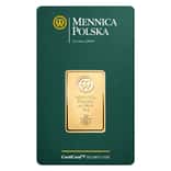 50 Gram Mint of Poland Gold Bar .9999 Fine (in Assay)