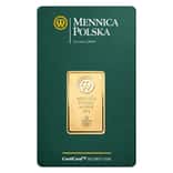 100 Gram Mint of Poland Gold Bar .9999 Fine (in Assay)