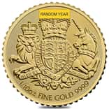 Great Britain 1/10 oz Royal Arms Gold Coin BU (Random Year)