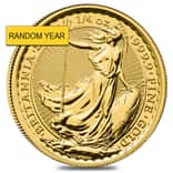 Great Britain 1/4 oz Britannia Gold Coin BU/Proof (Random Year)