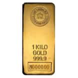 1 Kilo Royal Canadian Mint RCM Gold Bar .9999 Fine