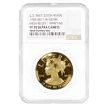 2017 W 1 oz $100 American Liberty High Relief Proof Gold Coin NGC PF 70