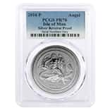 2016 Isle of Man 1 oz Silver Angel Reverse Proof PCGS PF 70