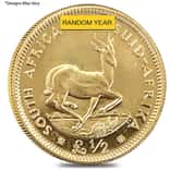 South Africa 1/2 Pound Gold Coin BU/Proof (Random Year)