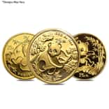 Chinese 1/4 oz Gold Panda Proof/Unc Sealed (Random Year)