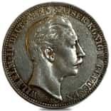 German States Prussia 3 Mark Silver Coin Avg Circ (Random Year)