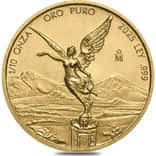 2025 1/10 oz Mexican Libertad Gold Coin BU