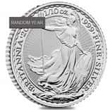 Great Britain 1/10 oz Silver Britannia BU (Random Year)
