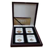 2012 1.85 oz Gold South African Krugerrand NGC Gem Proof 4-Coin Set w/Box&COA