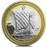 Isle of Man 1/4 oz Proof Gold/Platinum Noble Bi-Metallic Coin (Random Year)