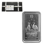 Box of 30 - 10 oz ABC Refinery The Southern Cross Silver Bar High Relief .9999 Fine