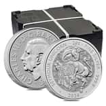 Monster Box of 200 - 2024 GB 2 oz Silver The Tudor Beasts Seymour Unicorn Coin BU