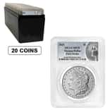 Lot of 20 - 2025 Morgan Silver Dollar PCGS MS 70 FS (Morgan Label)