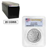 Lot of 20 - 2025 Morgan Silver Dollar PCGS MS 70 FS