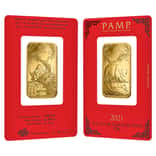 1 oz PAMP Suisse Year of the Ox Gold Bar (In Assay)