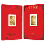 5 gram PAMP Suisse Year of the Ox Gold Bar (In Assay)