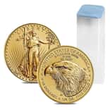 Roll of 40 - 2026 1/4 oz Gold American Eagle $10 Coin BU