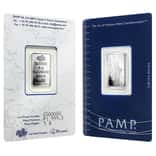5 gram PAMP Suisse Statue of Liberty Platinum Bar .9995 Fine (In Assay)