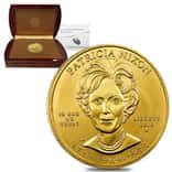 2016 W 1/2 oz $10 First Spouse - Patricia Nixon Gold Coin BU (w/Box & COA)
