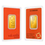 1/2 oz Gold Bar Valcambi Suisse .9999 Fine (in Assay)