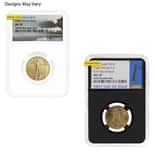 1/4 oz $10 Gold American Eagle NGC MS 70 FDOI (Random Year)