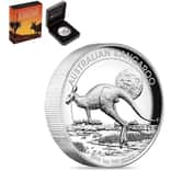 2015 1 oz Proof Silver Australian Kangaroo High Relief Perth Mint Coin