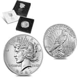 2021 Peace Silver Dollar Centennial Coin 100th Anniversary (w/Box & COA)