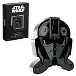 2021 Niue 1 oz Silver Imperial TIE Fighter Pilot Shaped Coin - Star Wars Faces of the Empire .999 Fine (w/Box & COA)