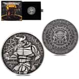 2022 Chad 2 oz Silver Mechanized Minotaur Antiqued High Relief Coin .999 Fine (w/Box)