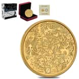 2014 Canada 2 oz Proof Gold Contemporary Art - Tim Barnard Coin .9999 Fine (w/Box & COA)